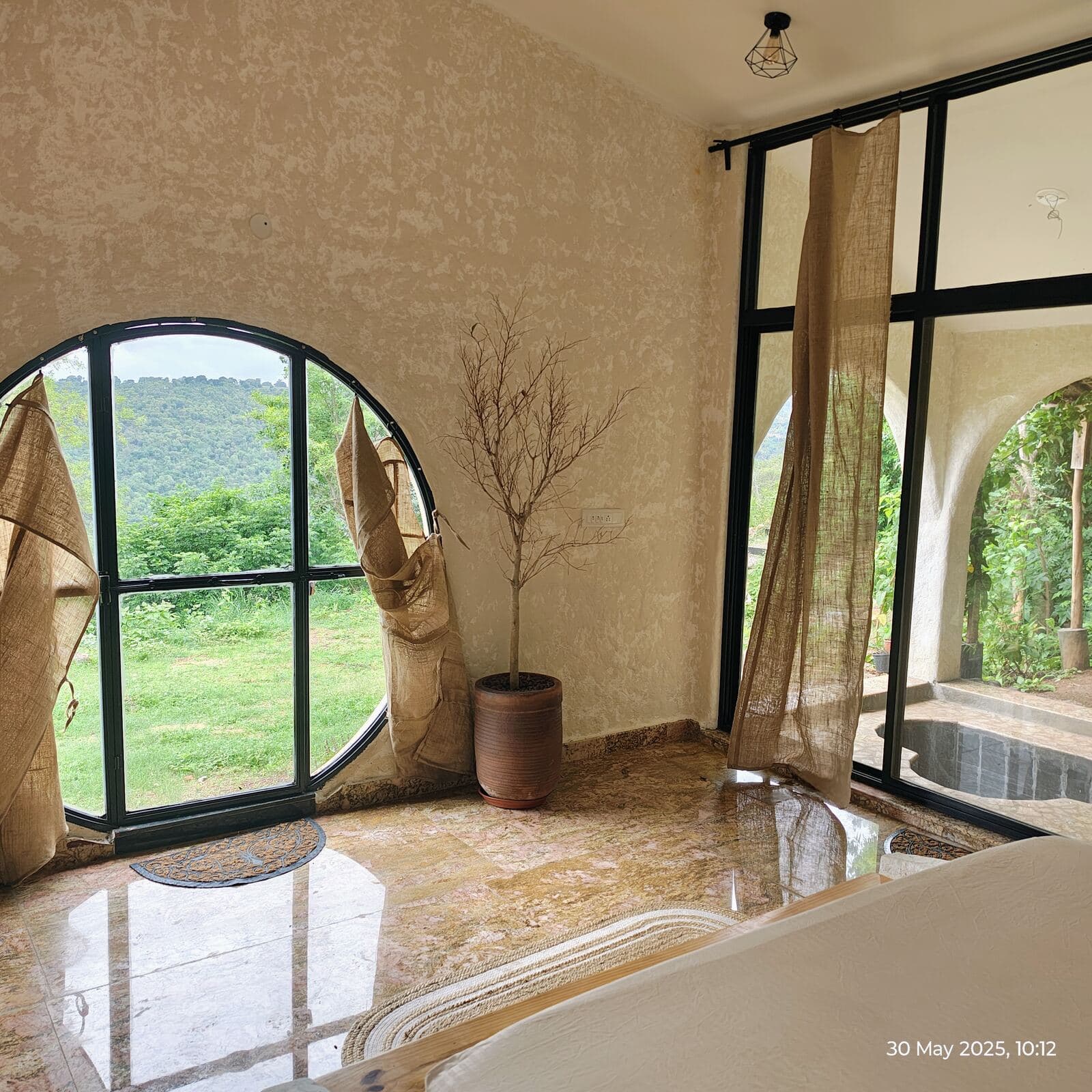Inside the cottages at Hidden Eden